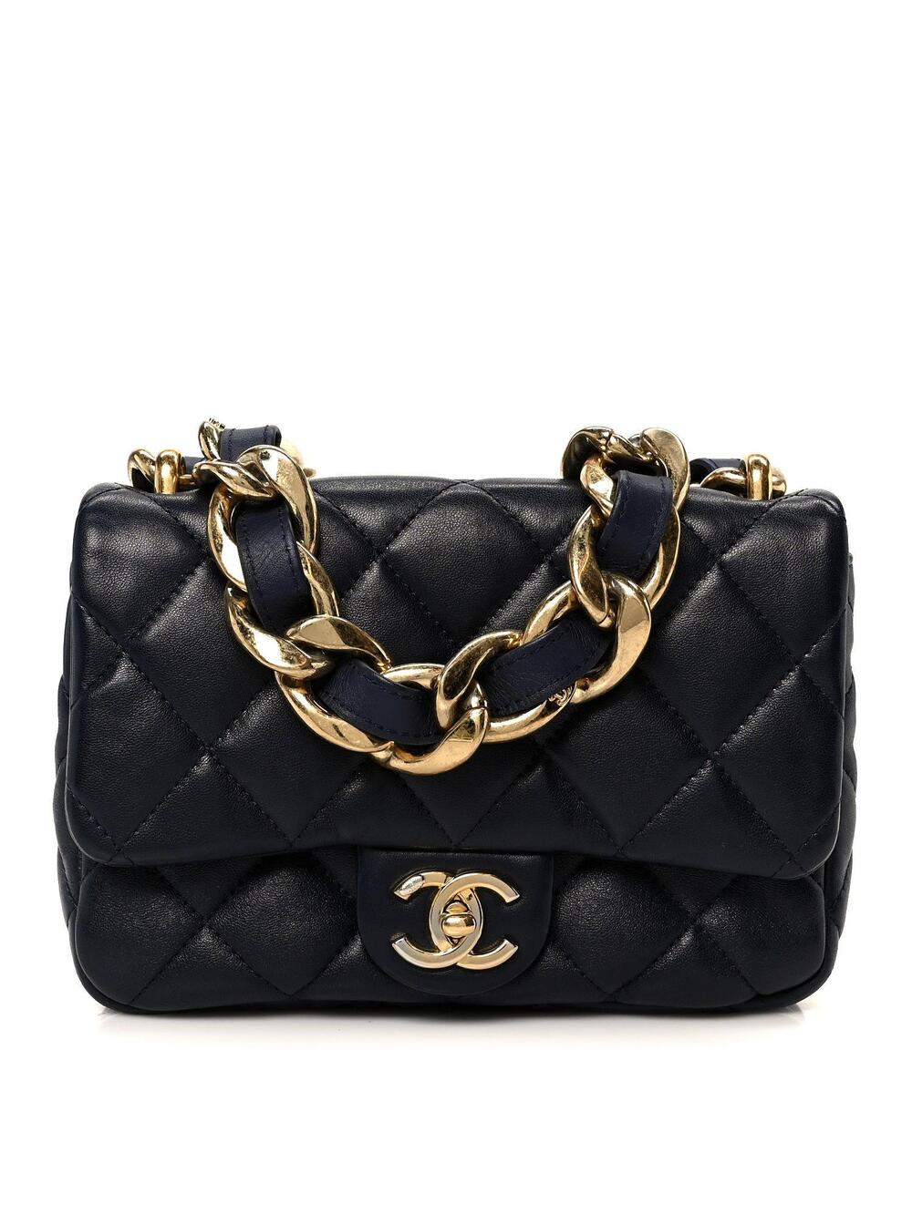 Chanel Lambskin Quilted Small Funky #343059C43B